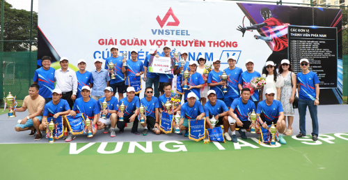 Thành công mùa Giải quần vợt truyền thống Cúp Thép Miền Nam /V/ lần thứ XVIII - Năm 2019