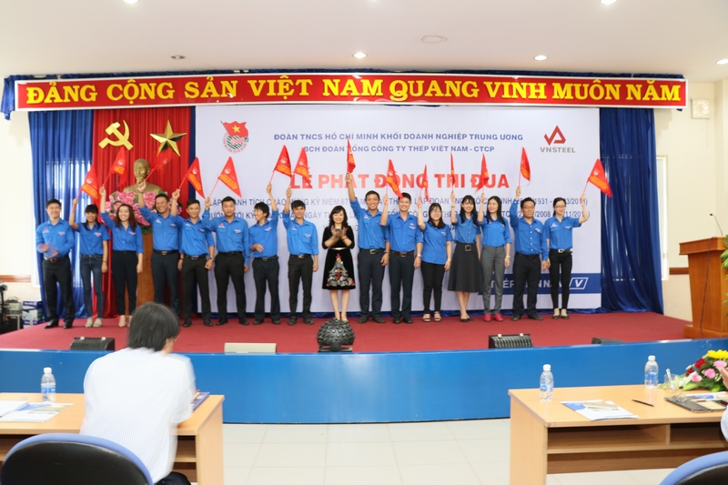 Lễ phát động thi đua nhân kỷ niệm ngày thành lập đoàn Thanh Niên Cộng Sản Hồ Chi Minh