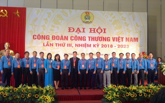 ĐẠI HỘI CÔNG ĐOÀN CÔNG THƯƠNG VIỆT NAM  (Lần thứ III, nhiệm kỳ 2018 - 2023)