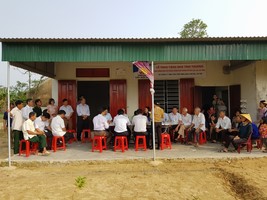 Công ty TNHH MTV Thép Miền Nam-VNSTEEL trao 05 căn nhà tình thương tại huyện Lộc Hà, tỉnh Hà Tình