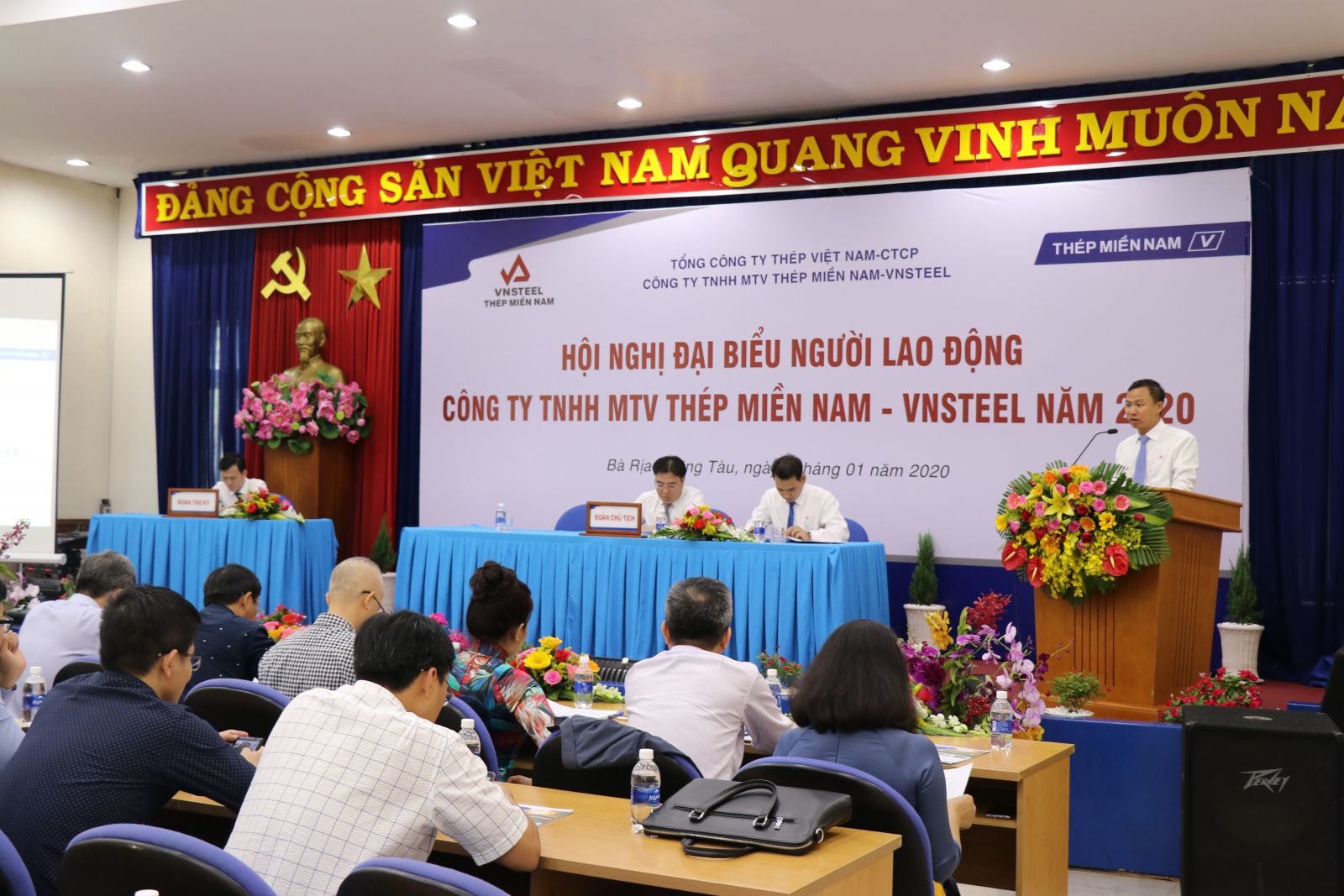 Thép Miền Nam tổ chức Hội nghị đại biểu Người lao động năm 2020