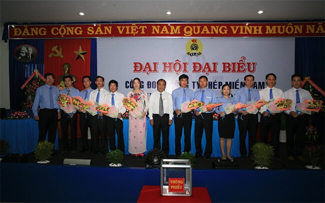 Đại hội Công đoàn Công ty Thép Miền Nam khóa 4 (nhiệm kỳ 2012-2015)