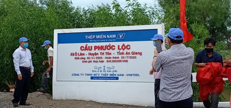 Thêm cây cầu nông thôn cho xã Ô Lâm