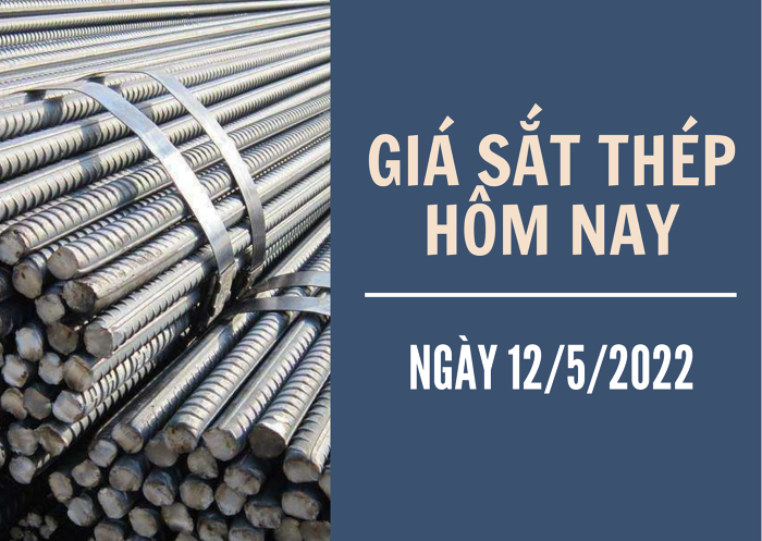 Giá sắt thép xây dựng hôm nay 12/5: Giảm nhẹ trở lại, ghi nhận mức 4.656 nhân dân tệ/tấn