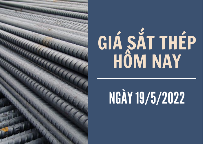 Giá sắt thép xây dựng hôm nay 19/5: Tiếp đà đi xuống, giá thép thanh về mức 4.508 nhân dân tệ/tấn