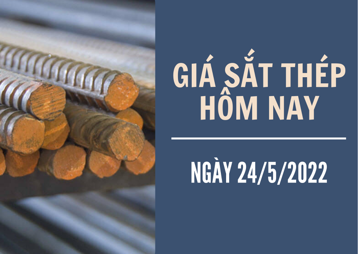 Giá sắt thép xây dựng hôm nay 24/5: Giảm trở lại, ghi nhận mức 4.573 nhân dân tệ/tấn