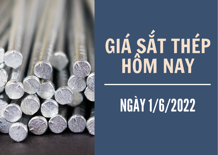 Giá sắt thép xây dựng hôm nay 1/6: Tăng trở lại trên mức 4.700 nhân dân tệ/tấn