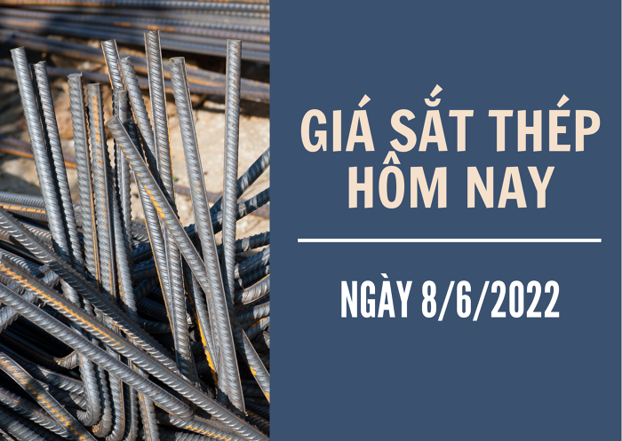 Giá sắt thép xây dựng hôm nay 8/6: Tăng nhẹ trở lại sau phiên giảm hôm qua