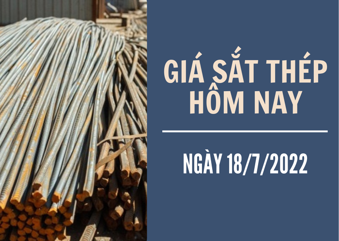 Giá sắt thép xây dựng hôm nay 18/7: Quay trở lại trên mức 3.700 nhân dân tệ/tấn