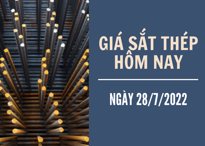 Giá sắt thép xây dựng hôm nay 28/7: Tăng mạnh hơn 100 nhân dân tệ