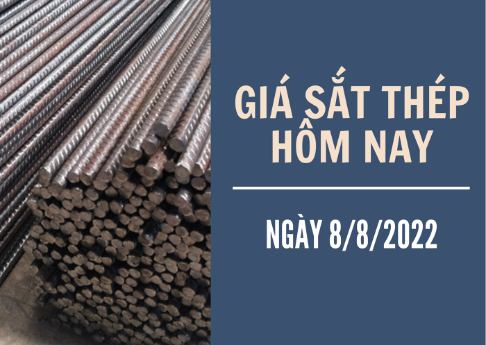 Giá sắt thép xây dựng hôm nay 8/8: Tăng hơn 100 nhân dân tệ trong giao dịch đầu tuần