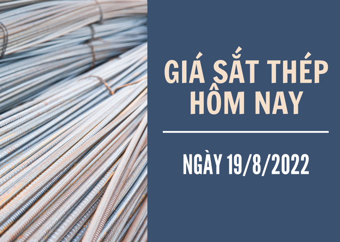 Giá sắt thép xây dựng hôm nay 19/8: Duy trì đà giảm trong phiên cuối tuần