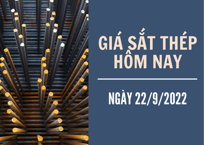 Giá sắt thép xây dựng hôm nay 22/9: Quay đầu tăng lên mức 3.732 nhân dân tệ/tấn