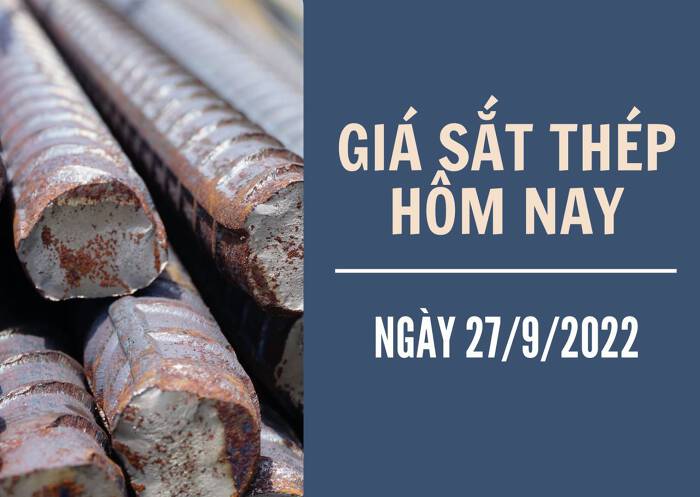 Giá sắt thép xây dựng hôm nay 27/9: Quay đầu tăng trên Sàn giao dịch Thượng Hải