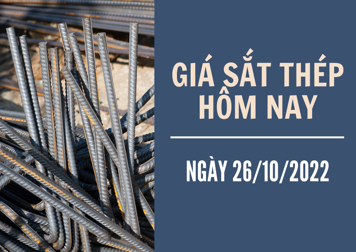 Giá sắt thép xây dựng hôm nay 26/10: Dứt đà giảm, tăng lên mức 3.601 nhân dân tệ/tấn