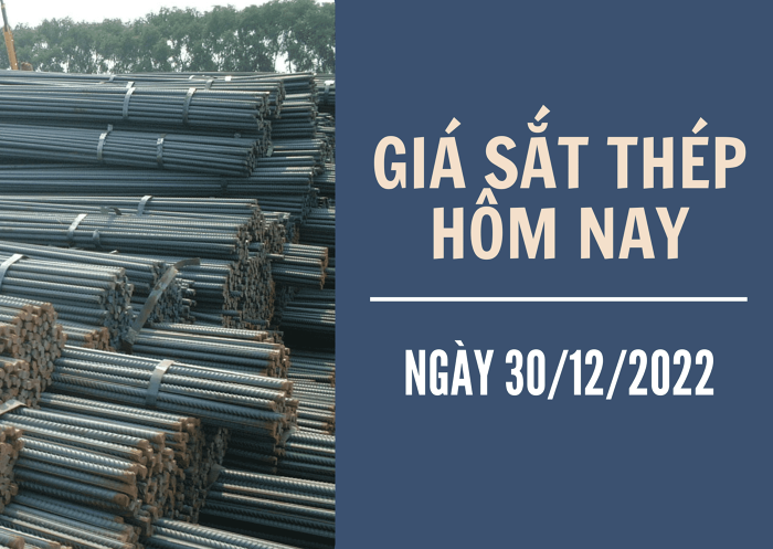 Giá sắt thép xây dựng hôm nay 30/12: Tăng trở lại trong phiên giao dịch cuối tuần