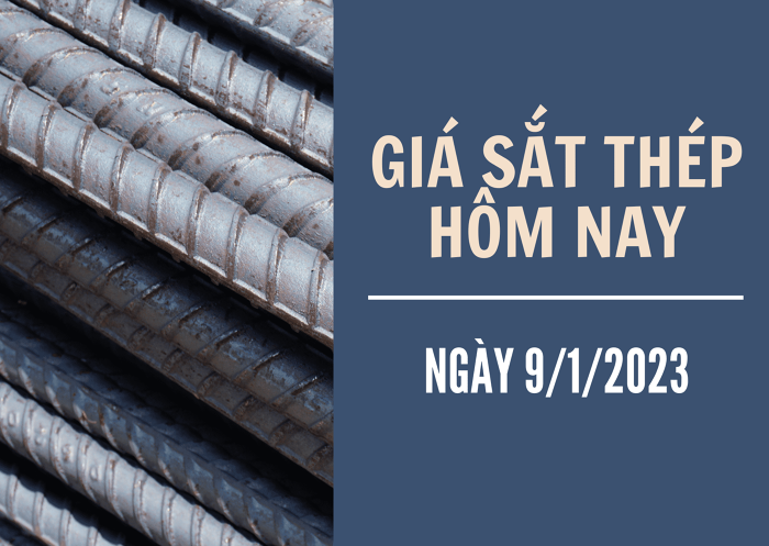 Giá sắt thép xây dựng hôm nay 9/1: Tiếp đà tăng trong giao dịch đầu tuần