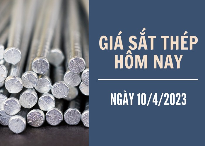 Giá sắt thép xây dựng hôm nay 10/4: Quay đầu giảm phiên đầu tuần