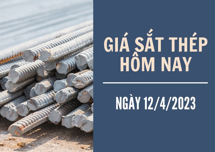 Giá sắt thép xây dựng hôm nay 12/4: Phục hồi lên mức 3.936 nhân dân tệ/tấn