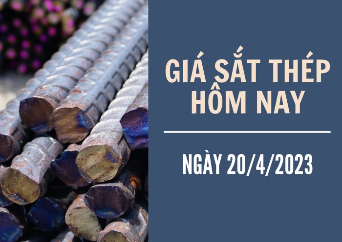 Giá sắt thép xây dựng hôm nay 20/4: Giảm còn 3.896 nhân dân tệ/tấn