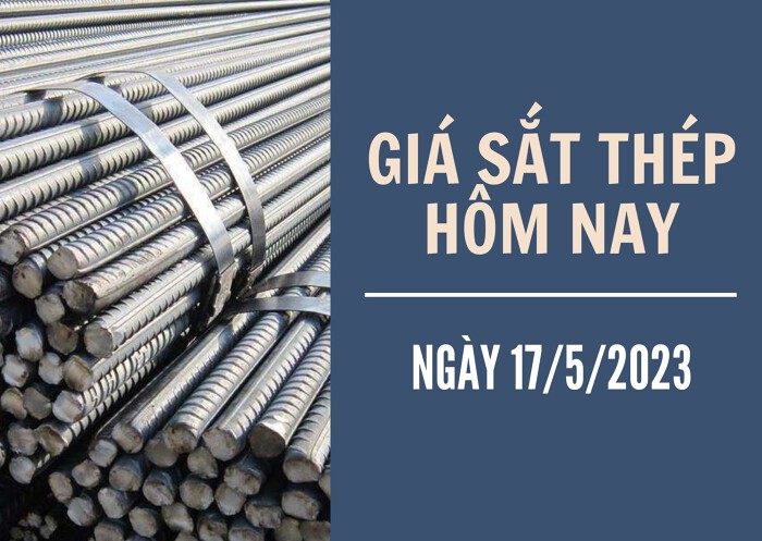 Giá sắt thép xây dựng hôm nay 17/5: Tăng thêm 23 nhân dân tệ/tấn