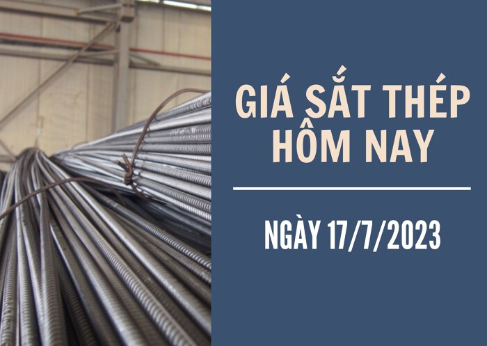 Giá sắt thép xây dựng hôm nay 17/7: Giảm trở lại trên Sàn SHFE