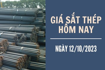 Giá sắt thép xây dựng hôm nay 12/10: Kéo dài đà giảm trên Sàn SHFE