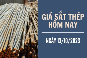 Giá sắt thép xây dựng hôm nay 13/10: Quay đầu tăng trên Sàn SHFE