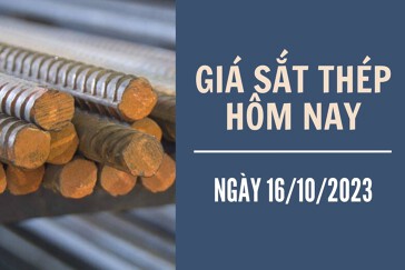 Giá sắt thép xây dựng hôm nay 16/10: Giảm trở lại trên Sàn SHFE