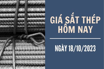 Giá sắt thép xây dựng hôm nay 18/10: Ghi nhận giảm trên Sàn SHFE