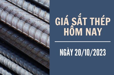 Giá sắt thép xây dựng hôm nay 20/10: Quay đầu tăng trở lại trên Sàn SHFE