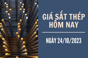 Giá sắt thép xây dựng hôm nay 24/10: Tăng trở lại, giao dịch ở mức 3.588 nhân dân tệ/tấn