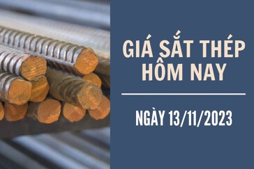 Giá sắt thép xây dựng hôm nay 13/11: Quay đầu giảm trên Sàn SHFE