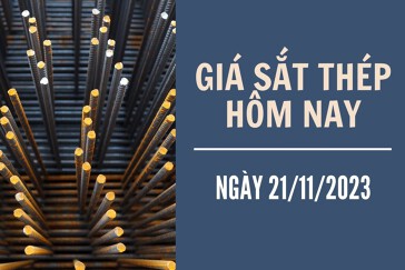 Giá sắt thép xây dựng hôm nay 21/11: Ghi nhận mức 4.042 nhân dân tệ/tấn