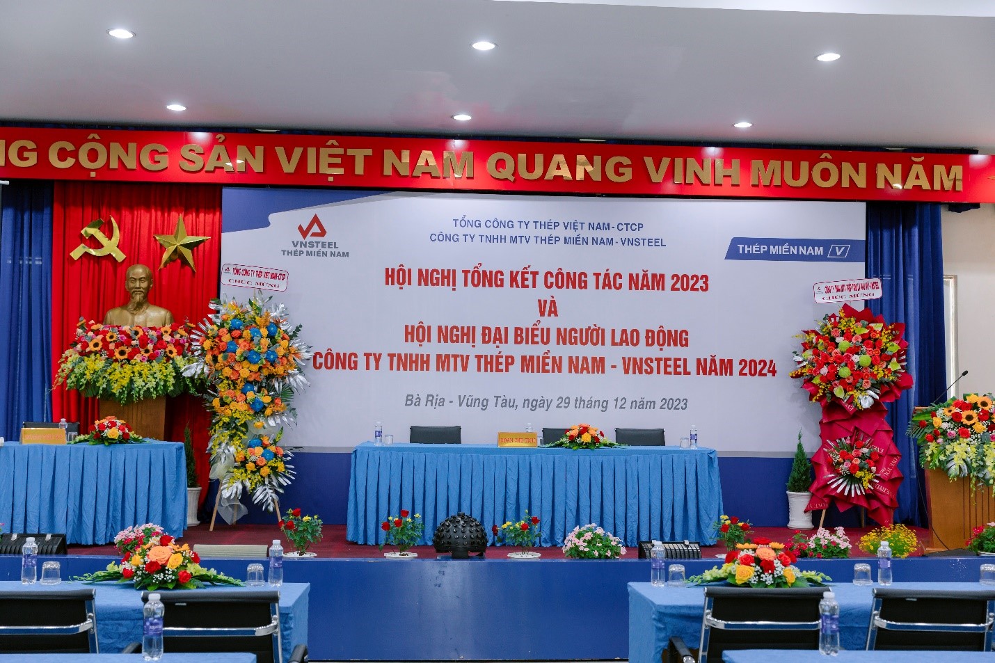 Hội nghị Người lao động 2024 Công ty TNHH MTV Thép Miền Nam – VNSTEEL