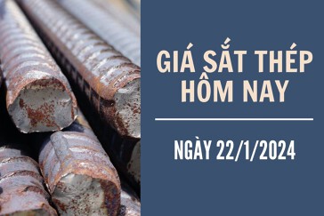 Giá sắt thép xây dựng hôm nay 22/1: Thép Trung Quốc ghi nhận phiên tăng thứ hai trên Sàn Thượng Hải