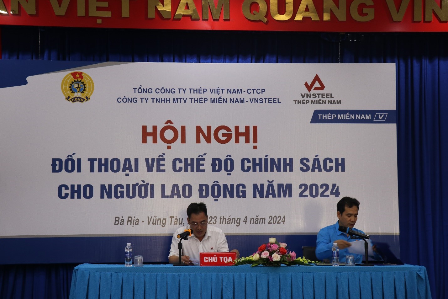 Hội nghị Đối thoại tại nơi làm việc 2024 Công ty TNHH MTV Thép Miền Nam – VNSTEEL