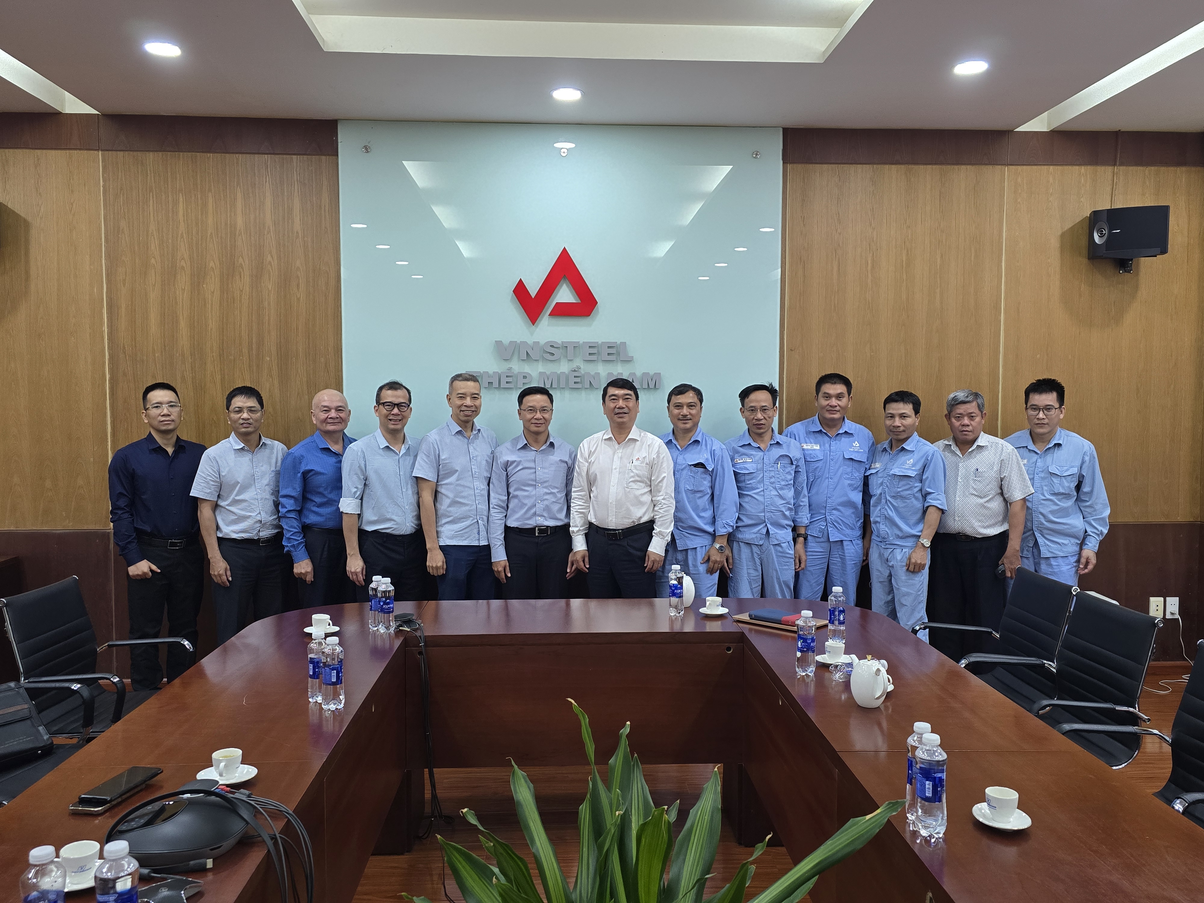 Cục Biến đổi khí hậu – Bộ Nông nghiệp và Môi trường làm việc với  Công ty TNHH MTV Thép Miền Nam - VNSTEEL