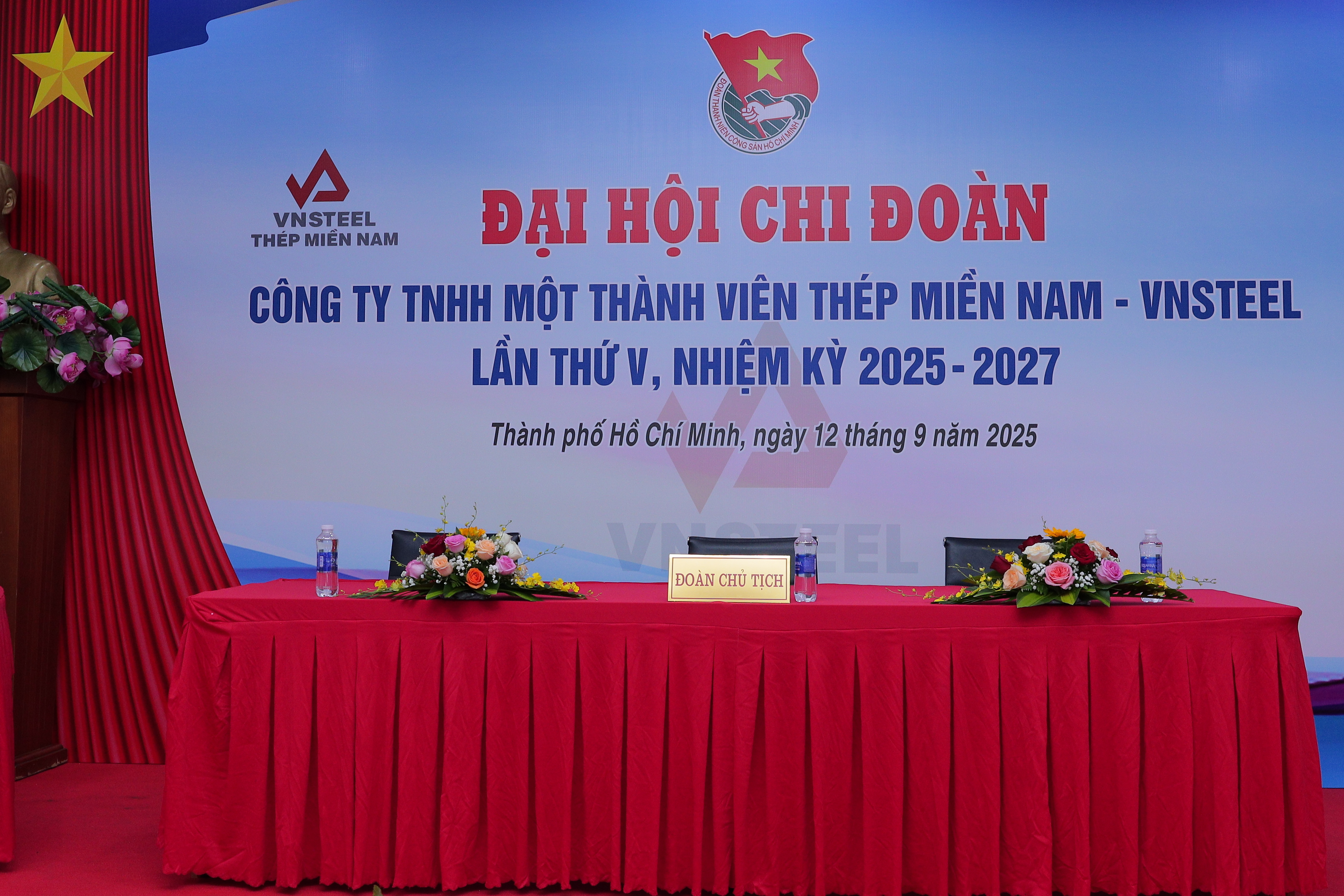 Đại hội Chi Đoàn Công ty TNHH MTV Thép Miền Nam - VNSTEEL Khóa V nhiệm kỳ 2025-2027