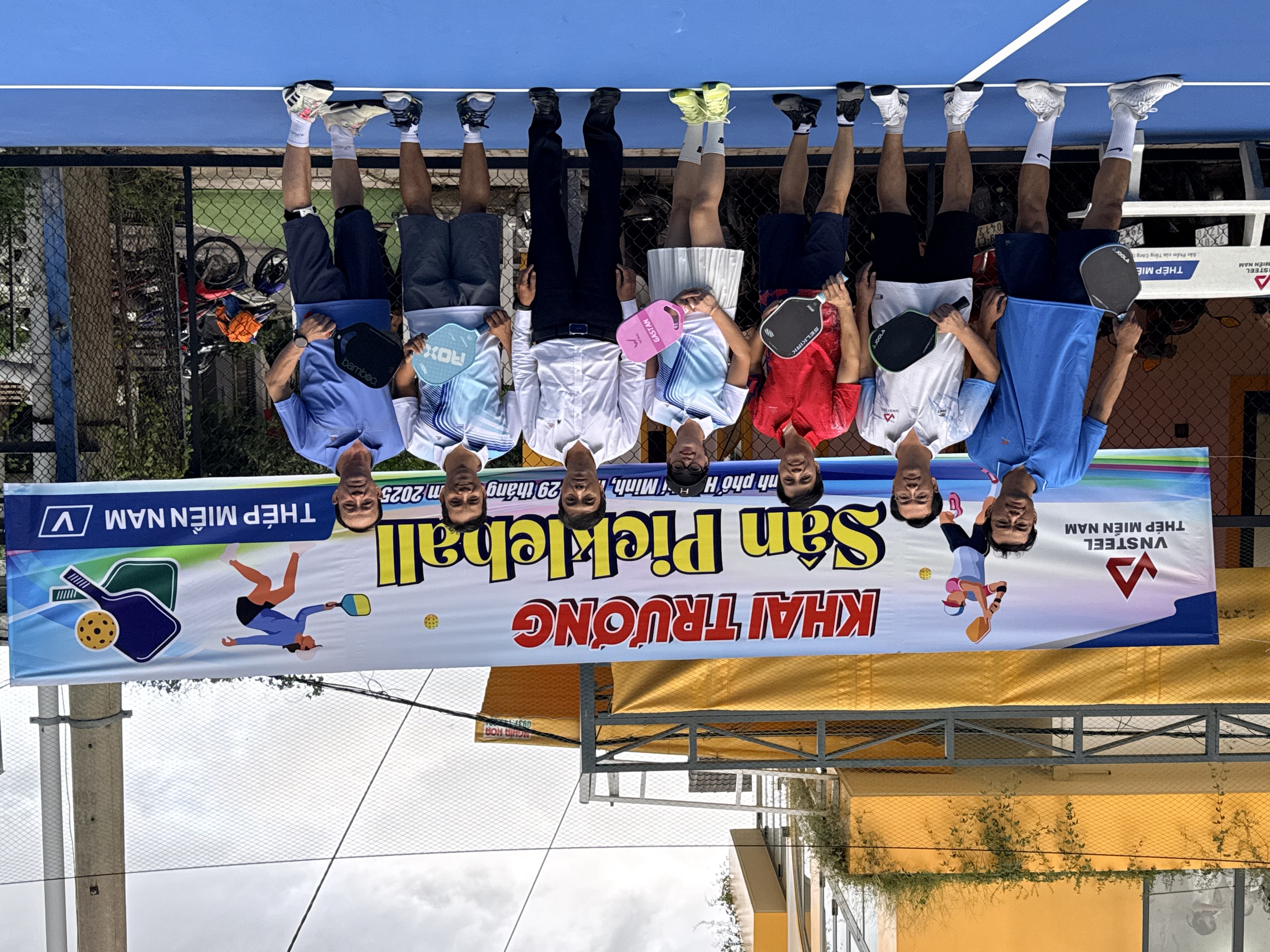Khai trương sân Pickleball – Thép Miền Nam
