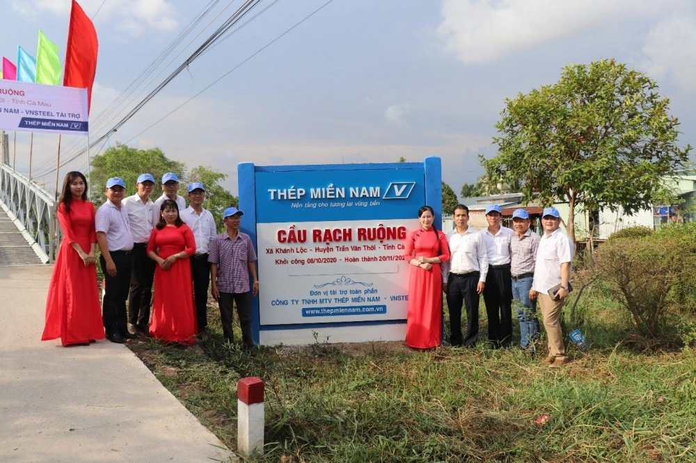 Thép Miền Nam gắn phát triển kinh doanh với trách nhiệm cộng đồng