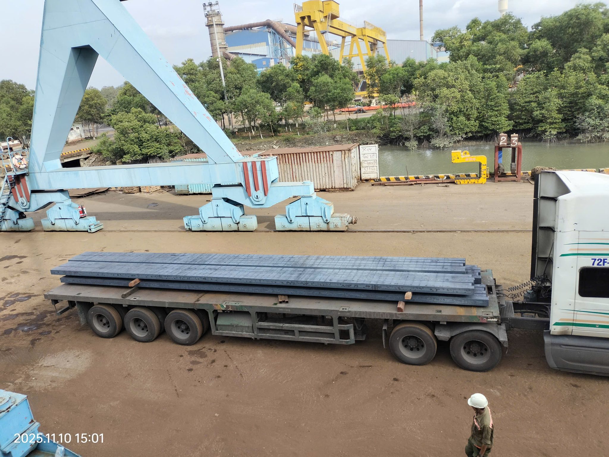 Thép Miền Nam – VNSTEEL xuất khẩu phôi thép đến REGENCY STEEL ASIA (Công ty con của Mitsui & Co., Ltd)