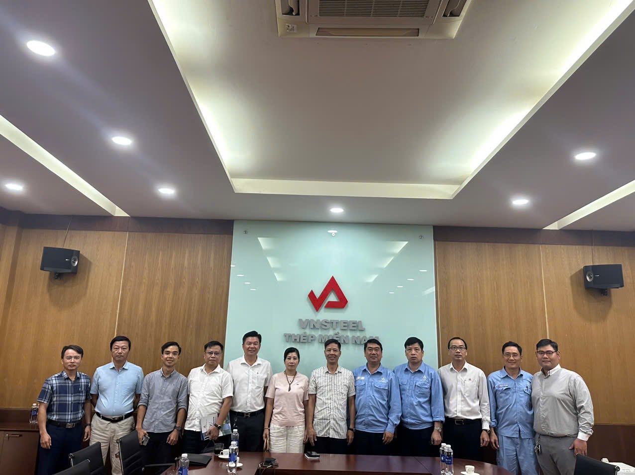 Thép Miền Nam – VNSTEEL tiếp đón đối tác CNC ASIA