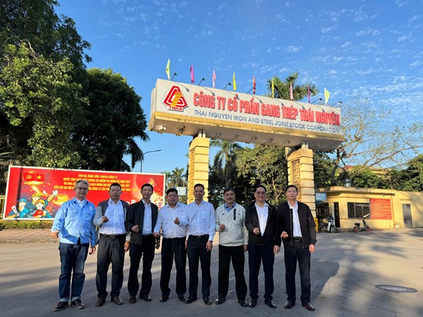 Thép Miền Nam – SSCV tổ chức tham quan, trao đổi, học hỏi kinh nghiệm với các đơn vị cùng ngành tại phí Bắc