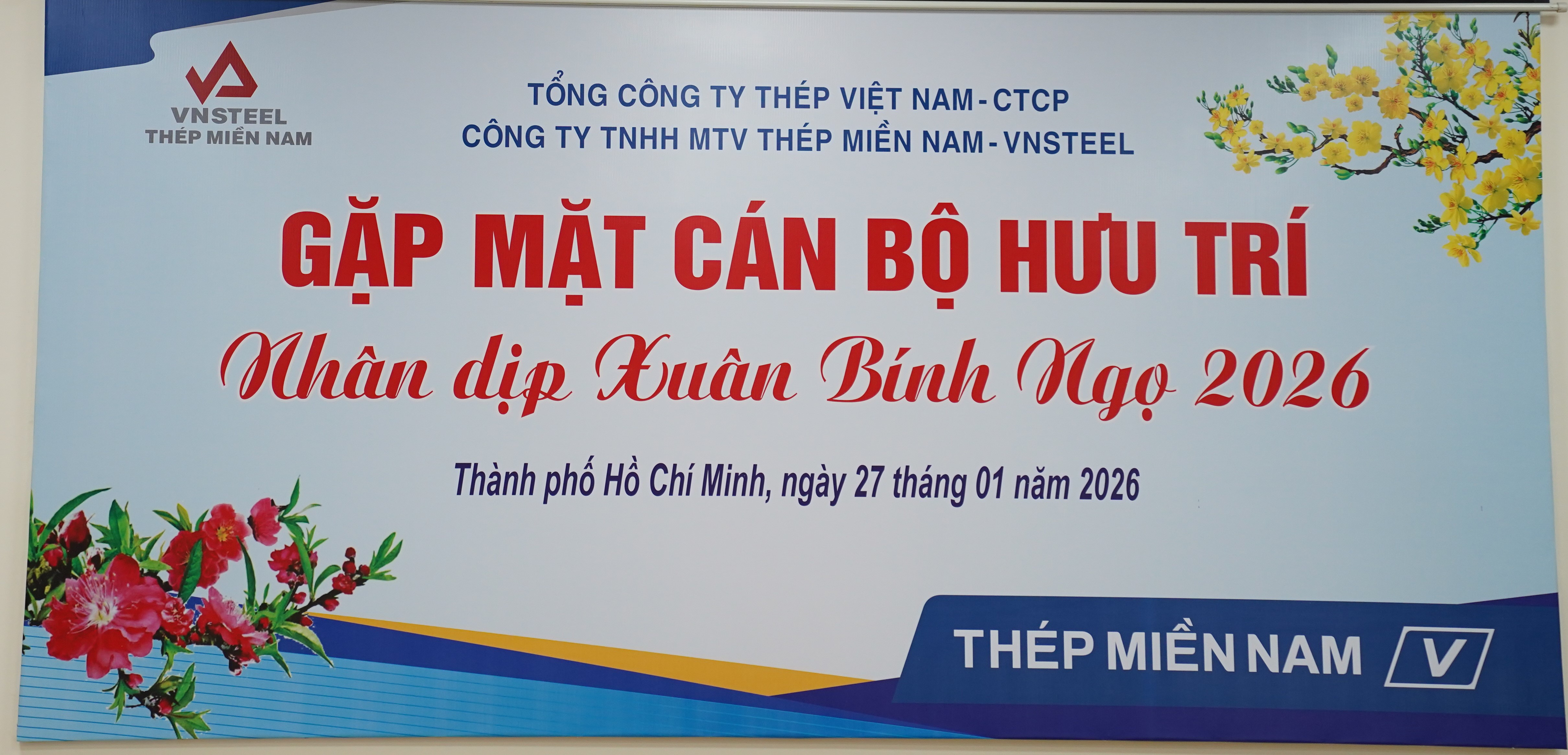 Tri ân cán bộ hưu trí SSCV nhân dịp Tết Bính Ngọ 2026