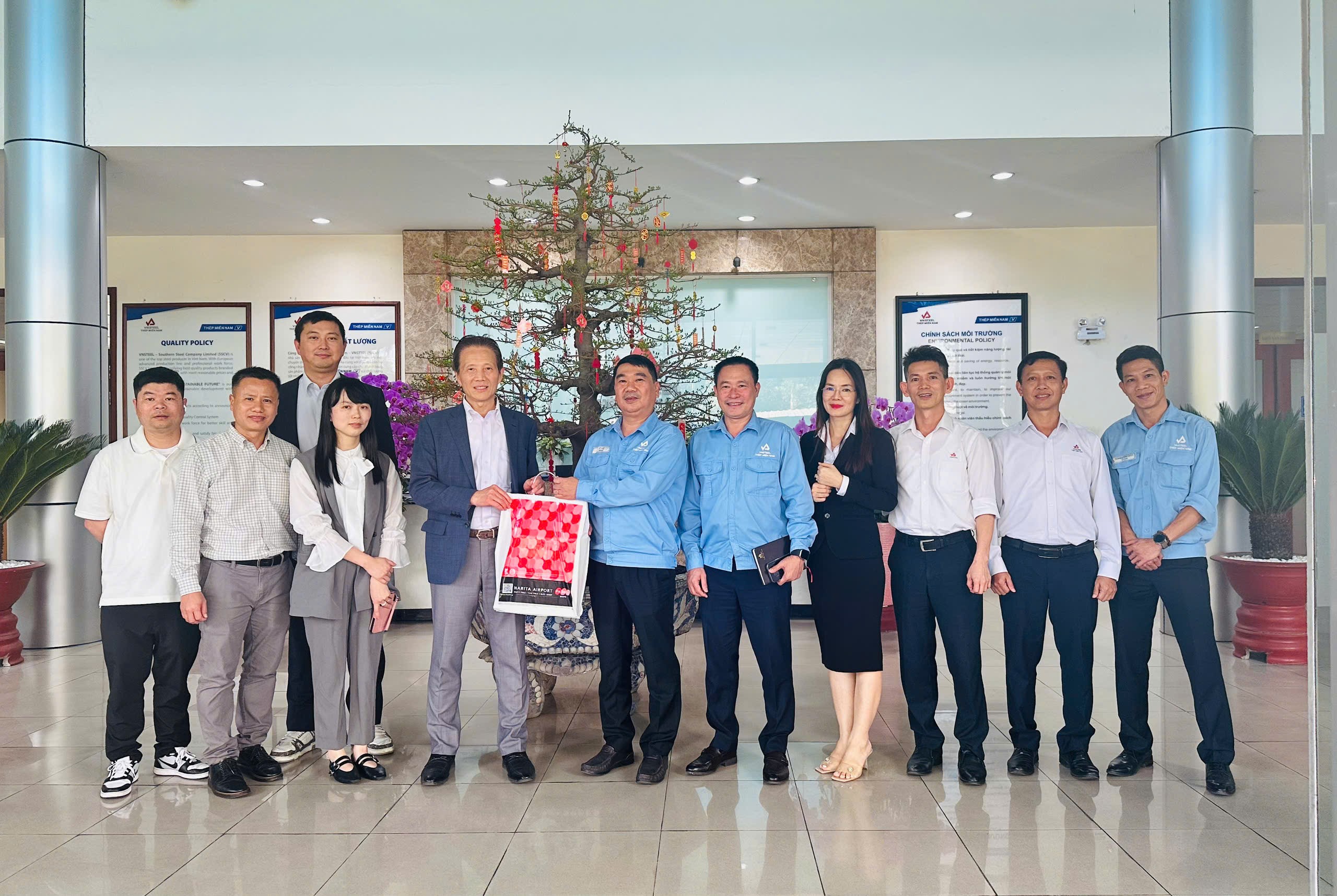 Thép Miền Nam (SSCV) mở rộng hợp tác cùng đối tác Nhật Bản – Hoshikawa