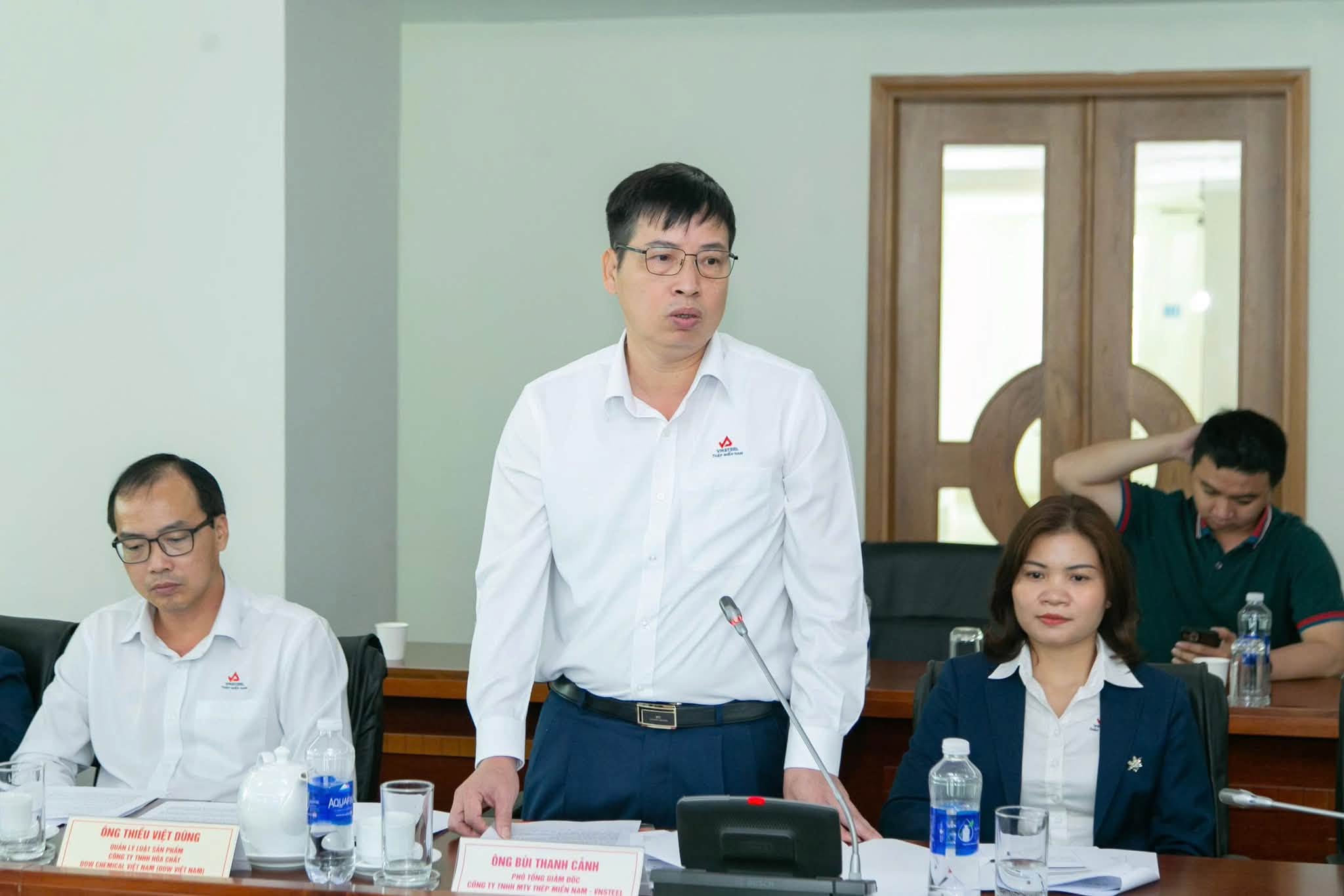 Thép Miền Nam – VNSTEEL đại diện ngành thép chia sẻ góc nhìn tại hội nghị phòng vệ thương mại quốc gia