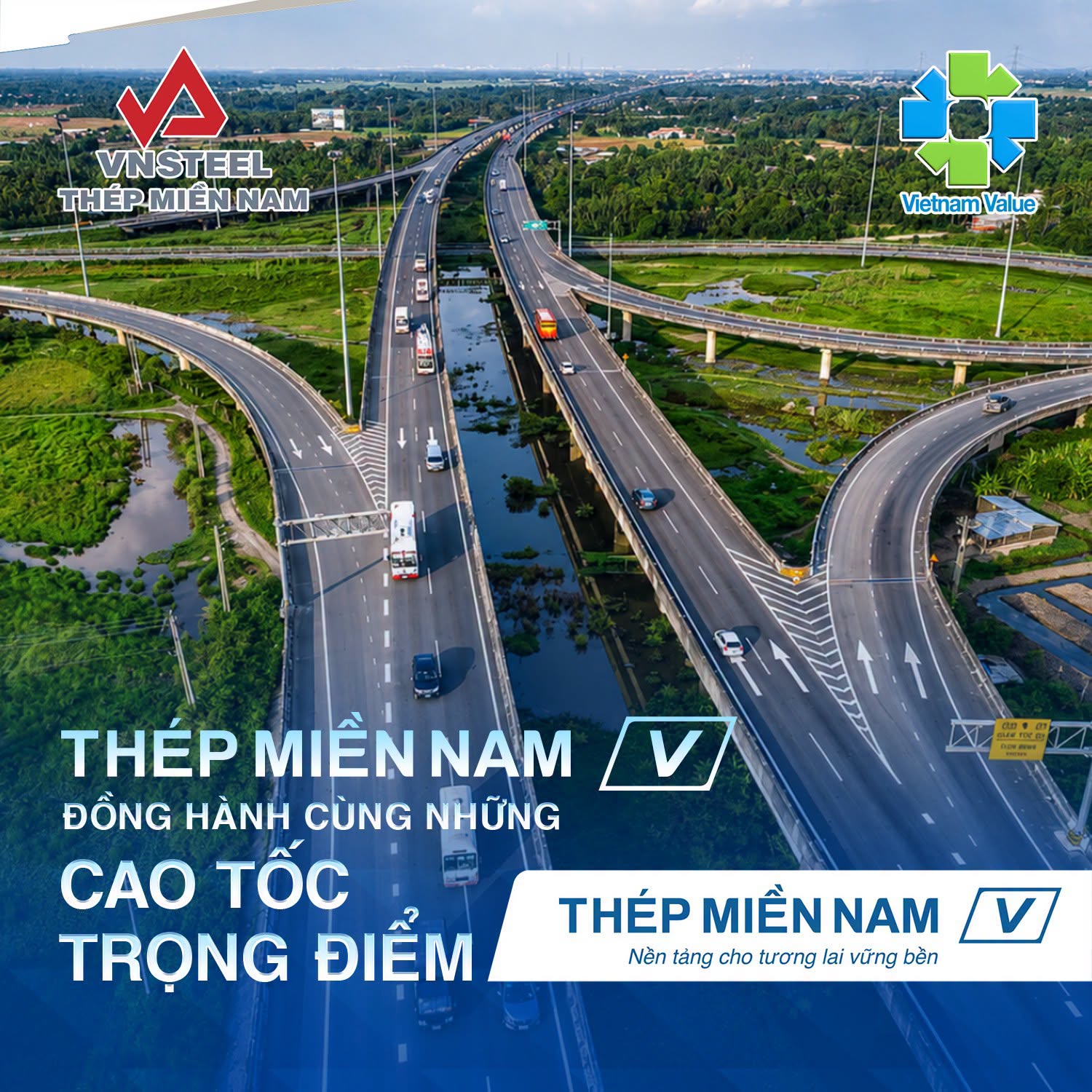 Vì sao Thép Miền Nam /V/ được lựa chọn cho nhiều công trình hạ tầng trọng điểm?