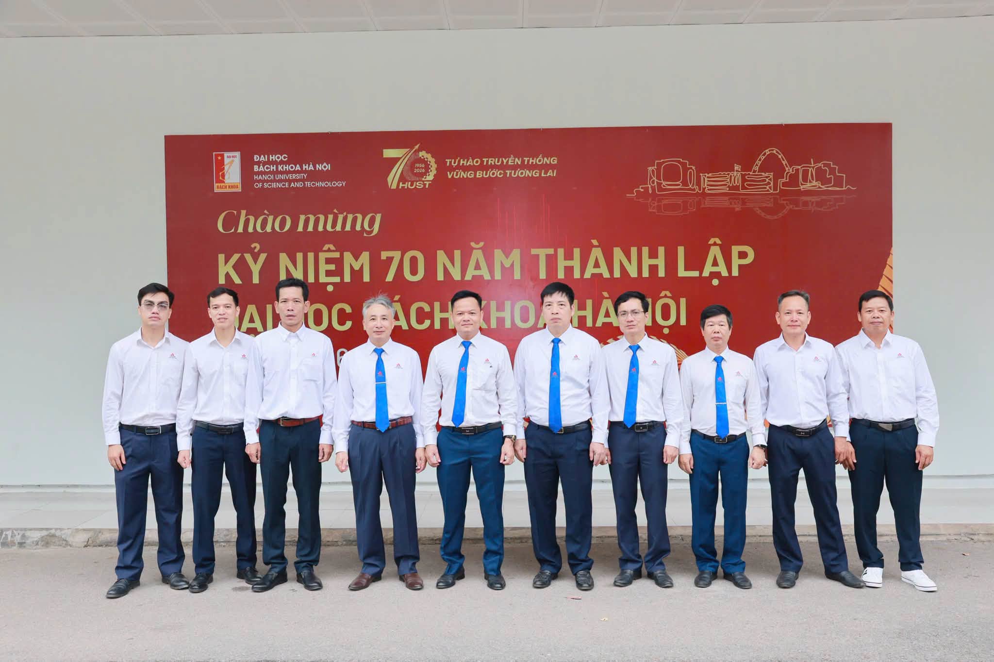 Thép Miền Nam - VNSTEEL tham dự lễ kỷ niệm 70 năm thành lập Đại Học Bách Khoa Hà Nội (1956 – 2026)