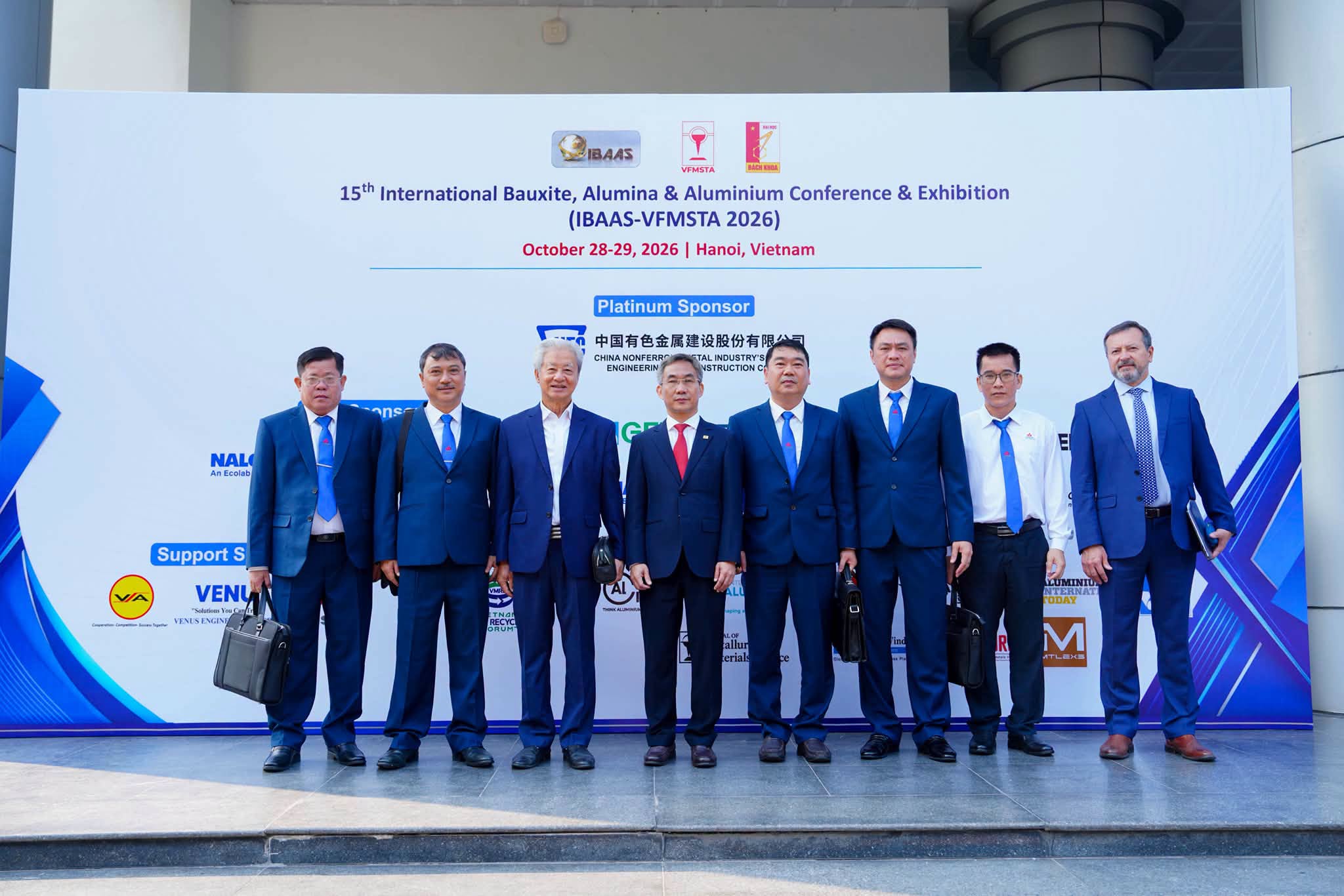 SSCV tham dự hội nghị quốc tế về Bauxite, Alumina và nhôm lần thứ 15